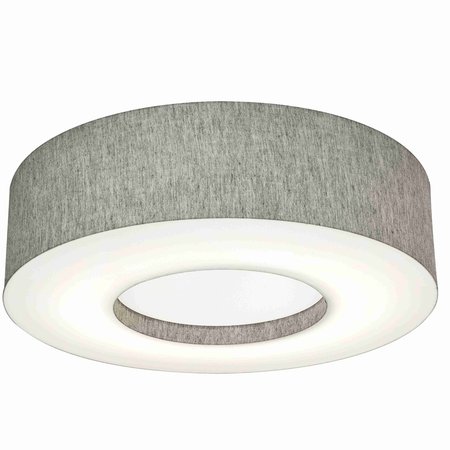 AFX Montclair 19'' Flush Mount - Grey Shade MCF1932MB-GY